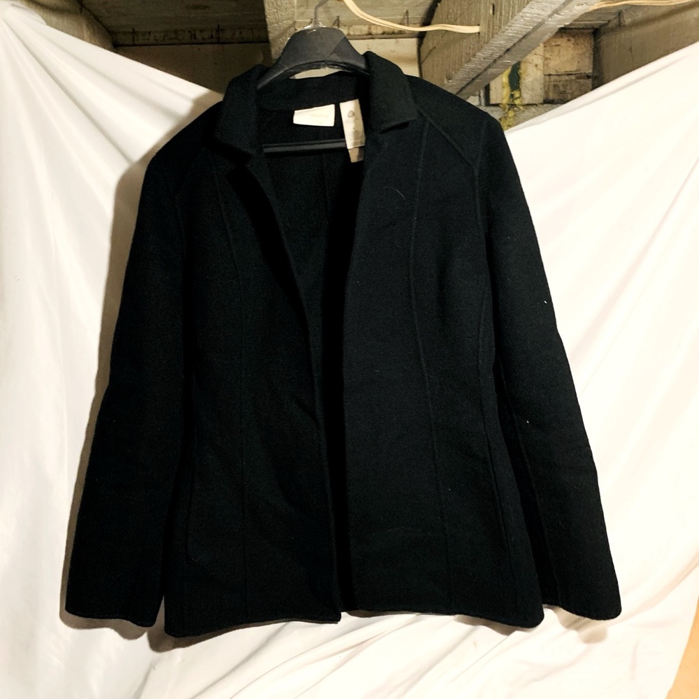 Warm Wool 75%/Angora Liz Claiborne SzM jacket